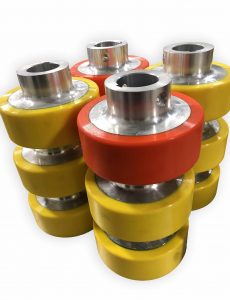 Urethane load rollers