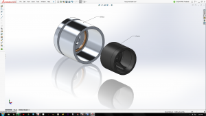 Urethane Rollers Notched For Snap Rings